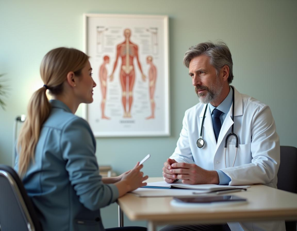 Reumatologia: médico atendendo paciente